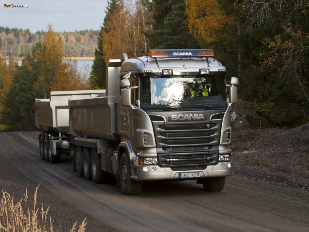 Скания тягач r730