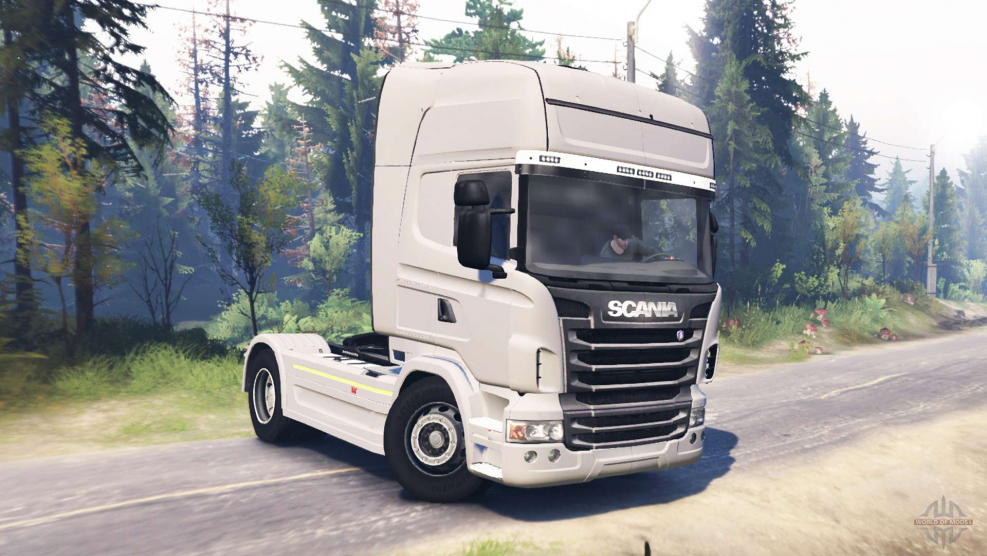 Scania r560 Black Amber