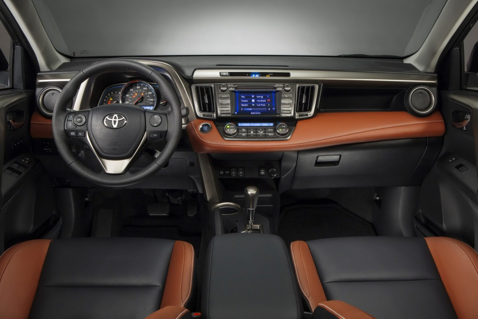 Toyota rav4 2016 салон