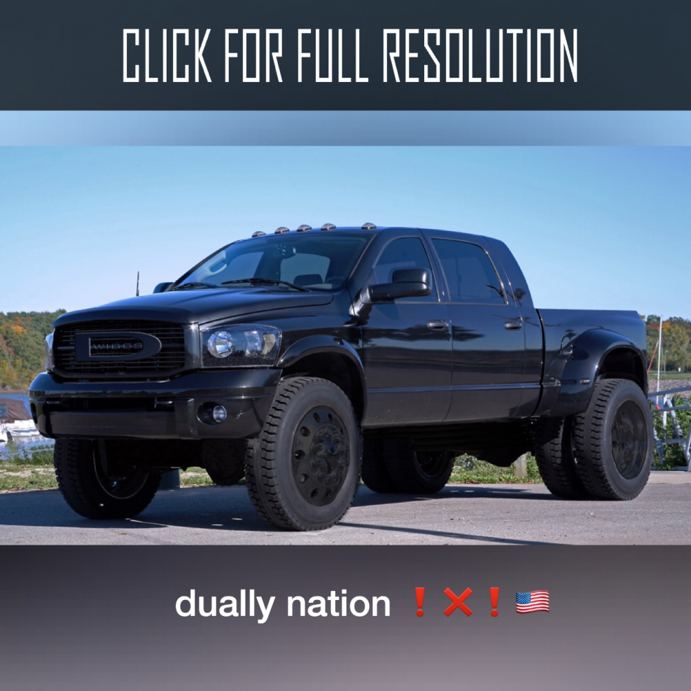 Dodge Ram 3500 Black