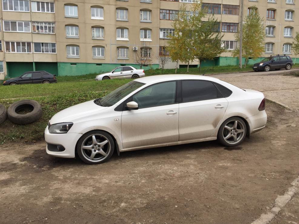 BBS r17 на поло седан