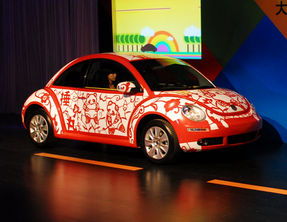 Volkswagen Beetle аэрография