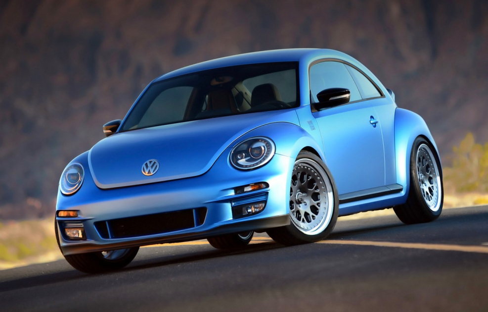 Volkswagen Beetle Blue