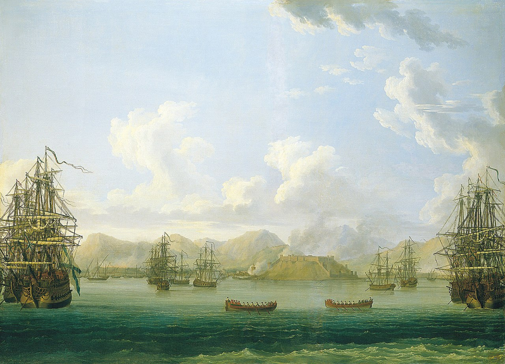 "Бой в Хиосском проливе 24 июня 1770 года" (1848)
