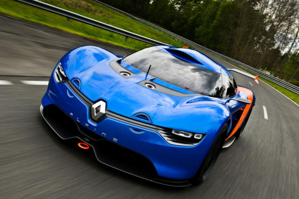 Renault Alpine a110-50 Concept салон