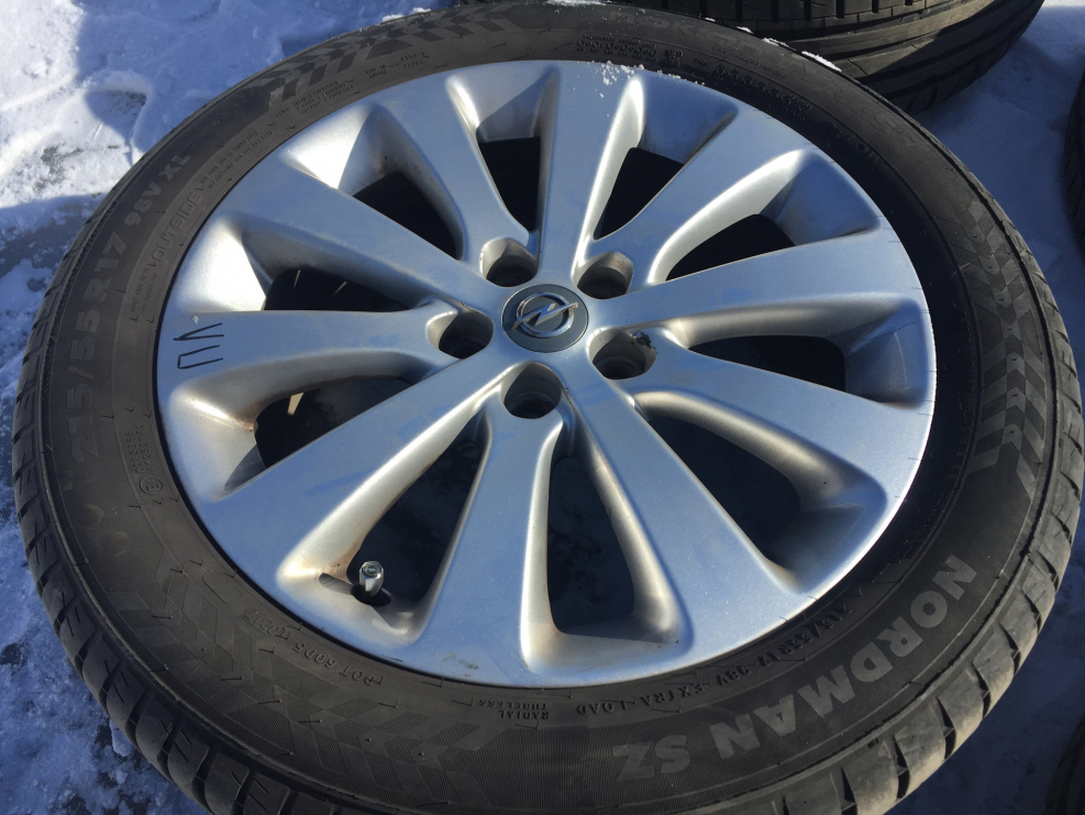 Оригинальные диски r16 Opel Astra j