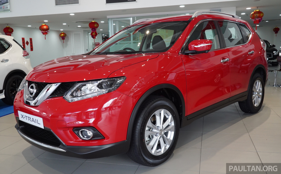 Nissan x-Trail 2013 красный