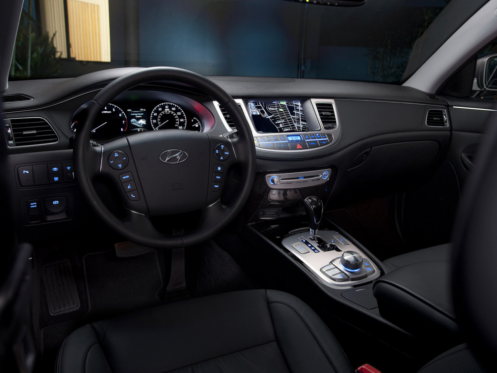 Hyundai Genesis 2013 салон