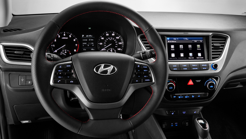Hyundai Solaris 2018 салон