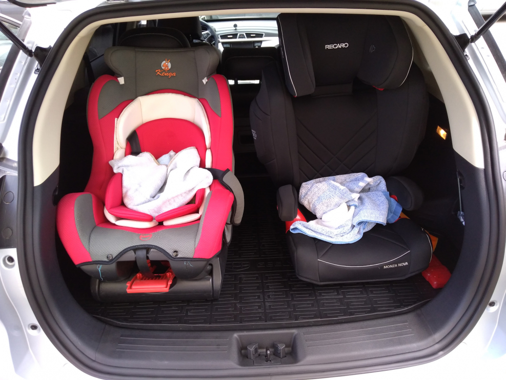 Geely Atlas габариты багажника