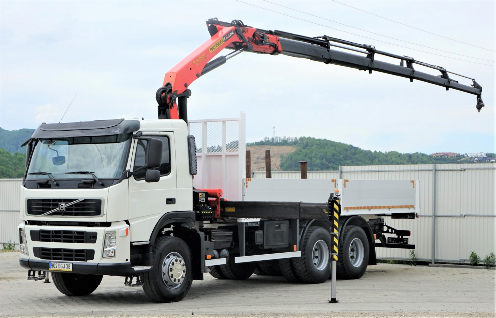 Volvo fm 6x4 манипулятор