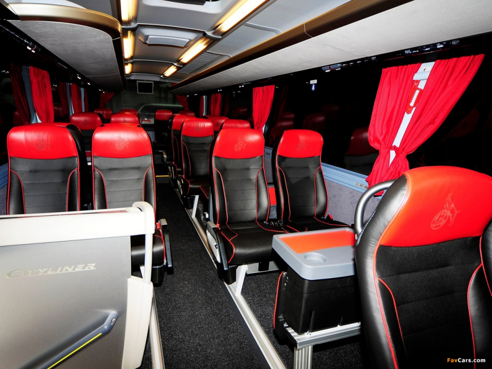 Neoplan автобус салон
