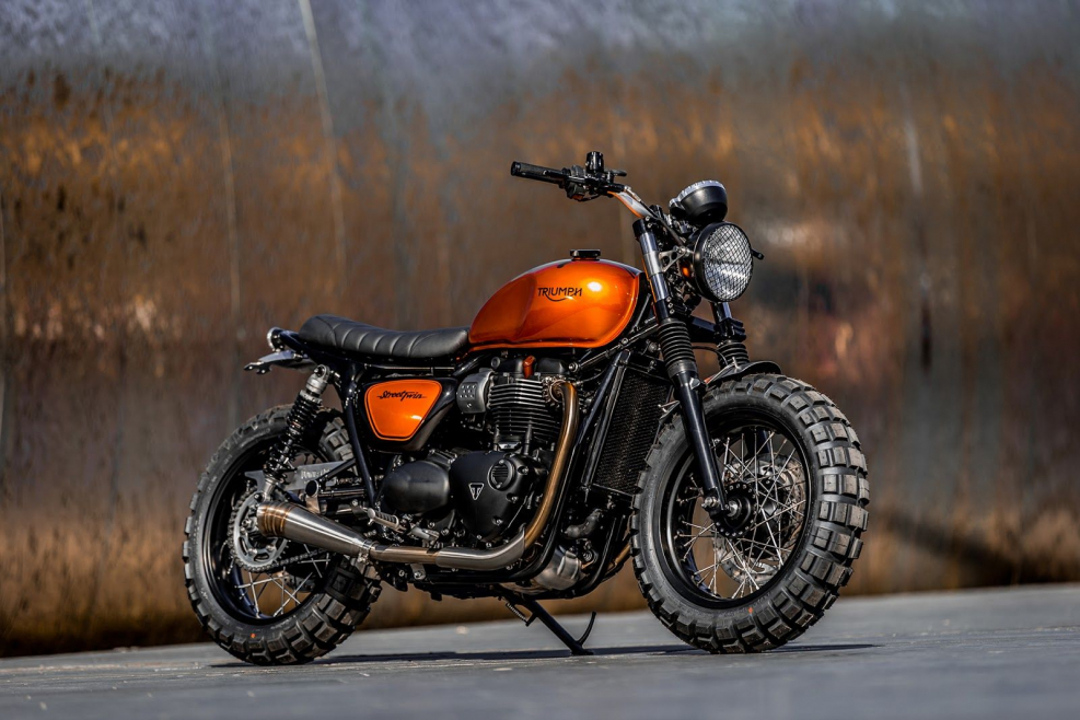 Мотоцикл Триумф Scrambler