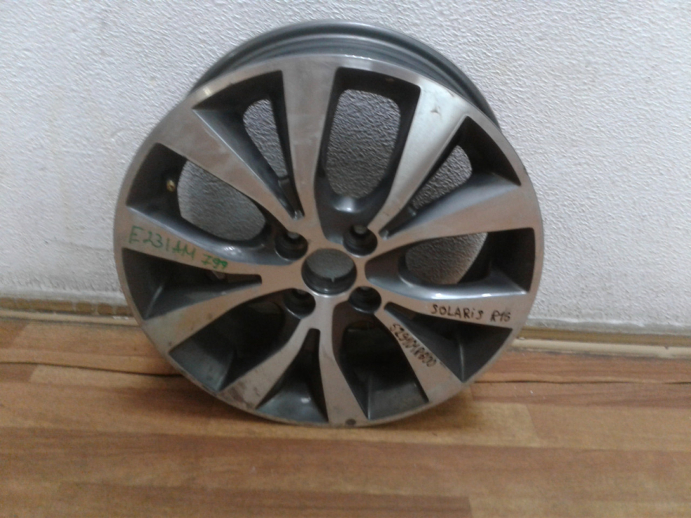 Литые диски r16 на Hyundai Solaris
