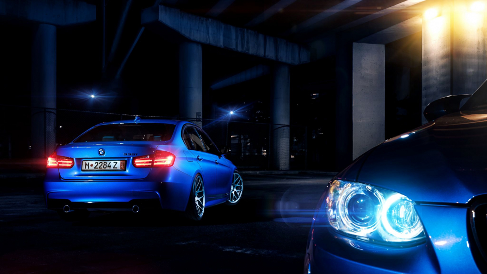 BMW f30 свет фар