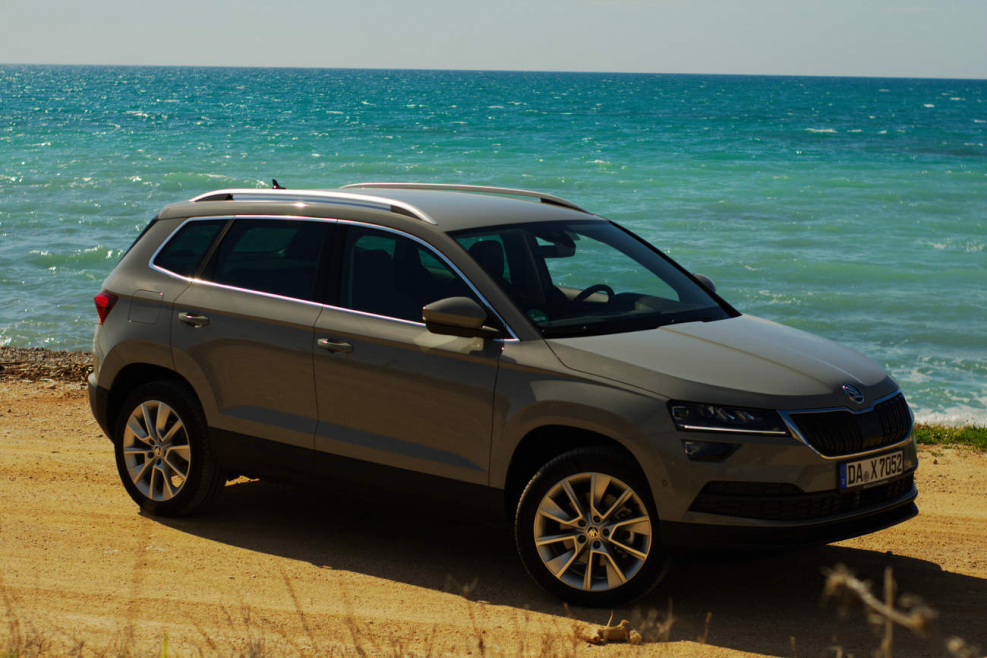 Skoda Karoq панорамная крыша