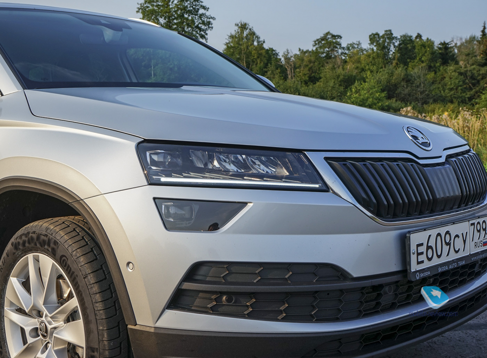 Skoda Karoq 2020 зеленый
