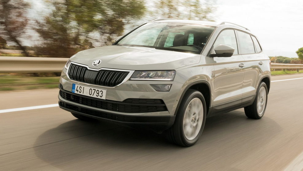 Skoda Karoq бежевый
