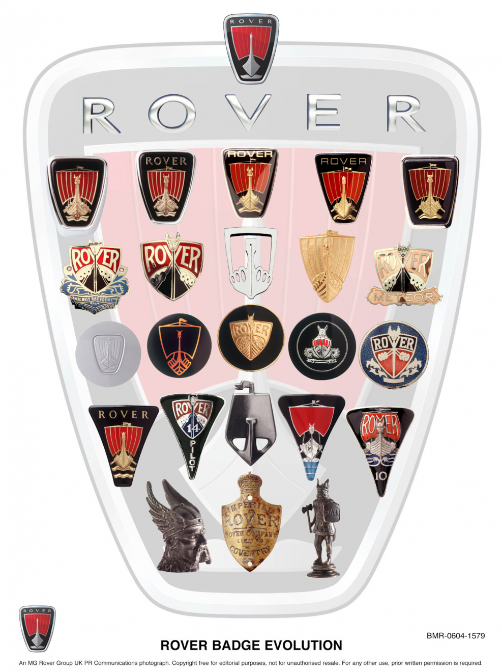 Логотипы автомобиля Rover