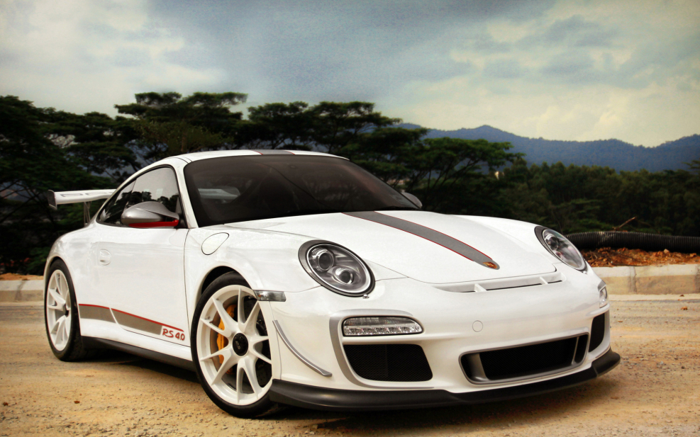 Красивый Порше 911