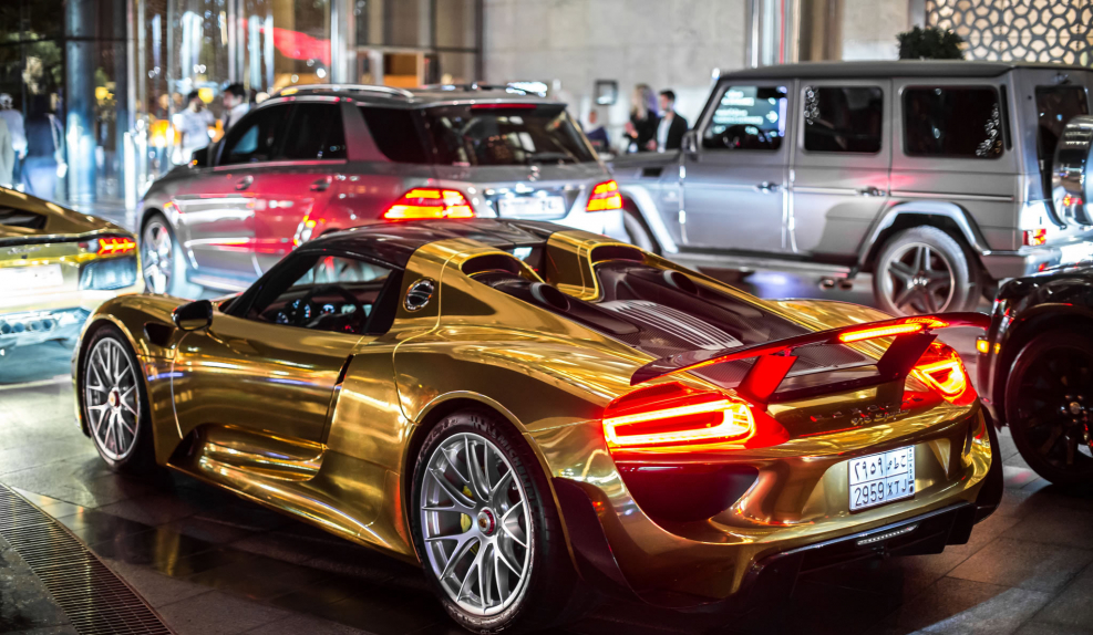 Порше 918 Спайдер в Дубае