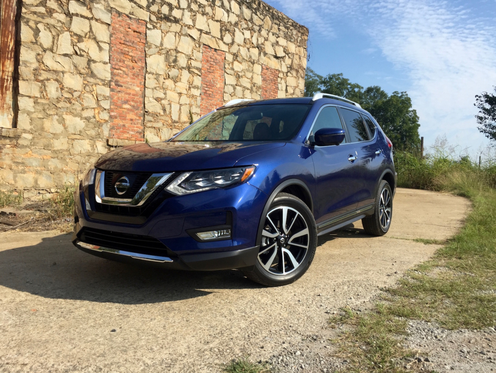 Nissan x-Trail 2017 синий