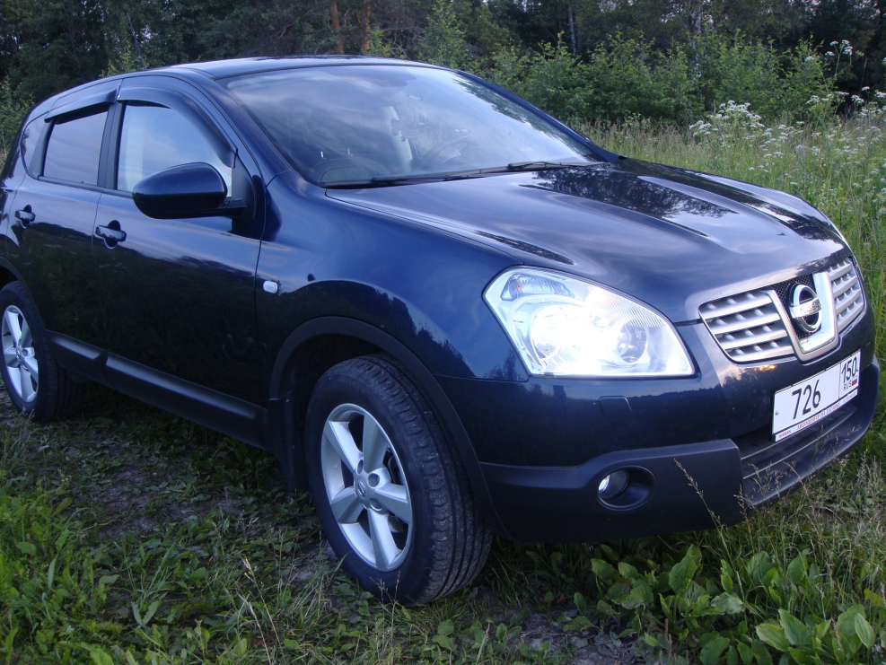 Nissan Qashqai 2007 темно-синий