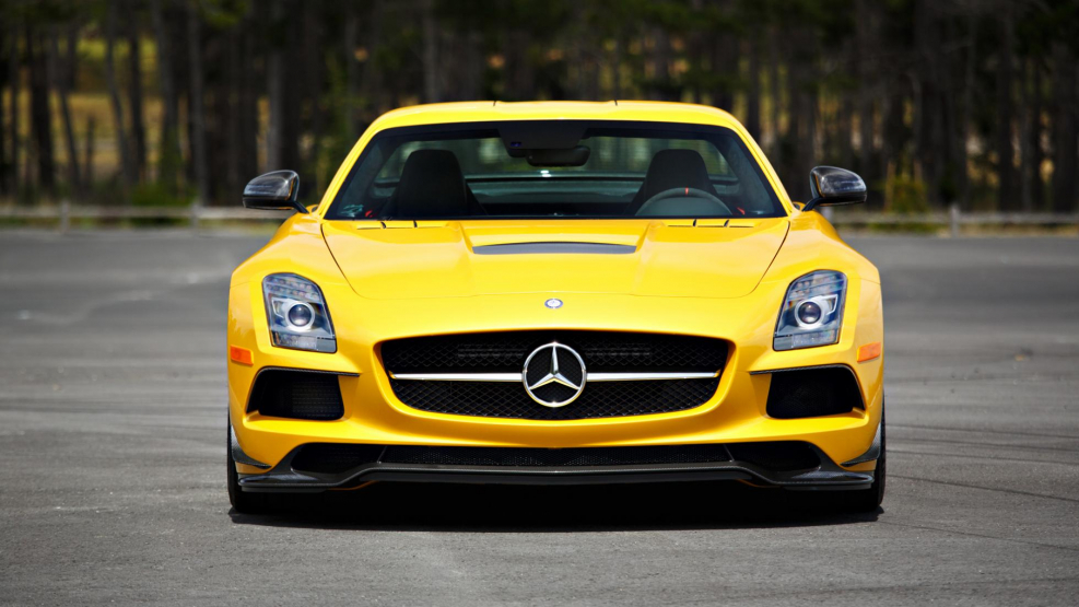 Мерседес SLS AMG 2018