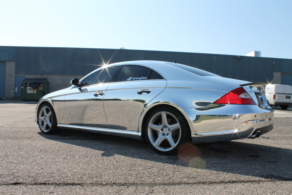 CLS w219 хром