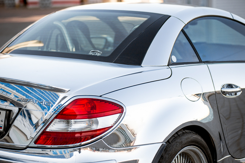 Mercedes Benz SLK 2015 лип спойлер