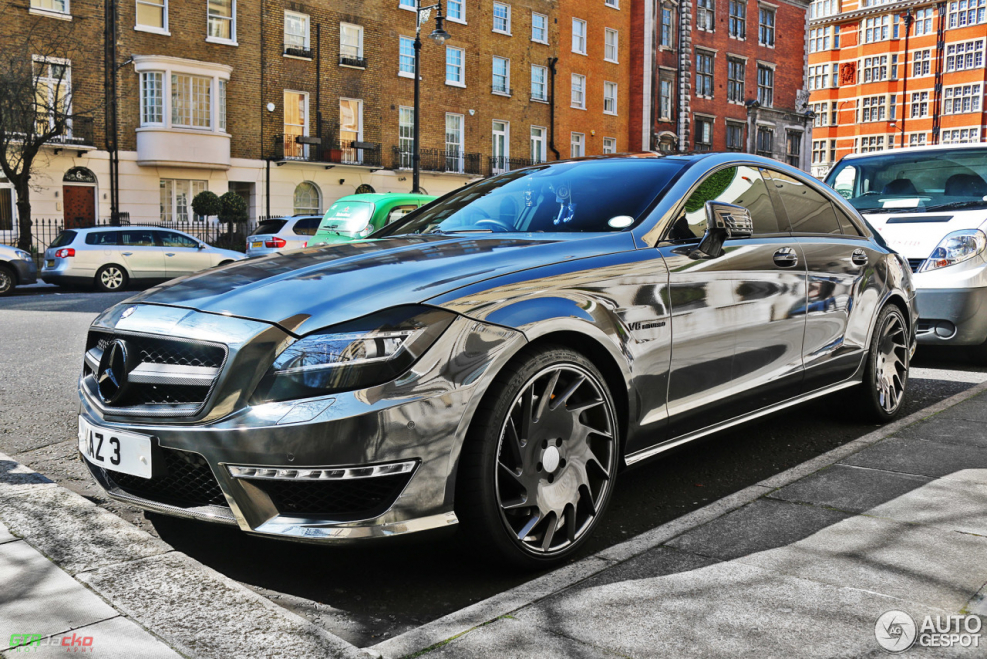 Mercedes CLS 63 камуфляж