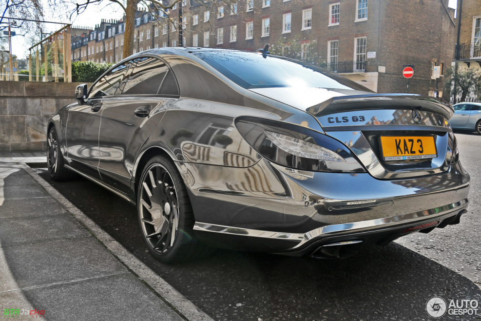 Mercedes CLS 63 камуфляж