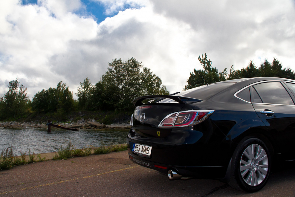 Mazda 6 черная невеста
