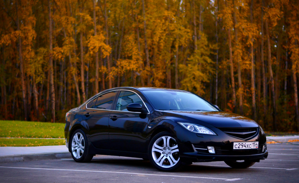 Mazda 6 черная