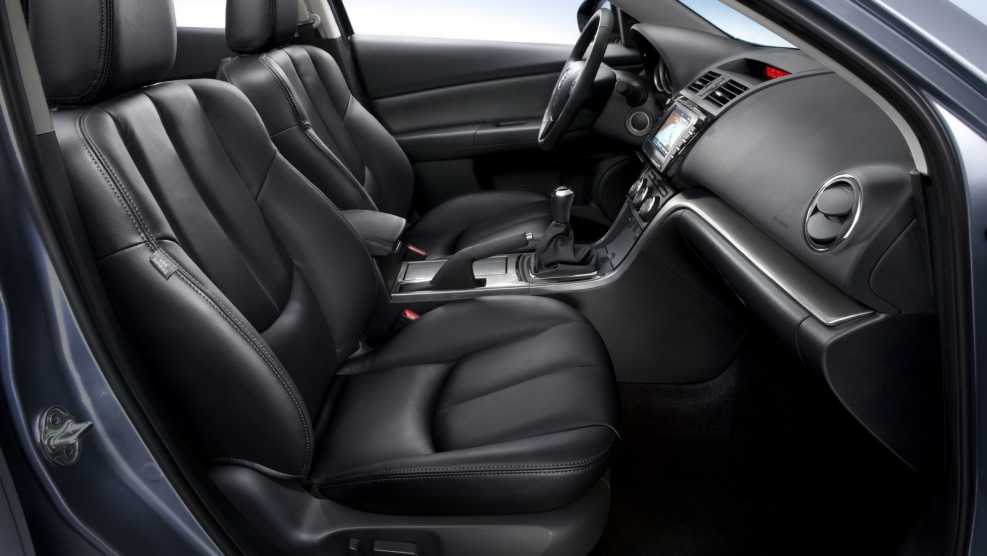 Mazda 6 GH кожаный салон