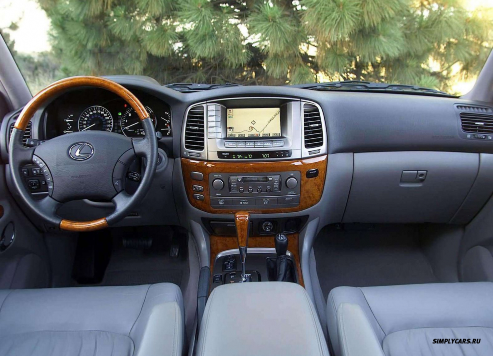 Lexus lx470 2007 салон