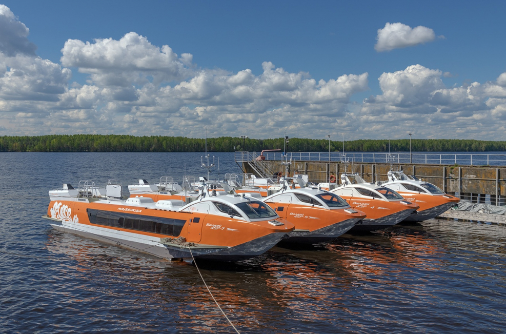 Скоростное судно Валдай-45р