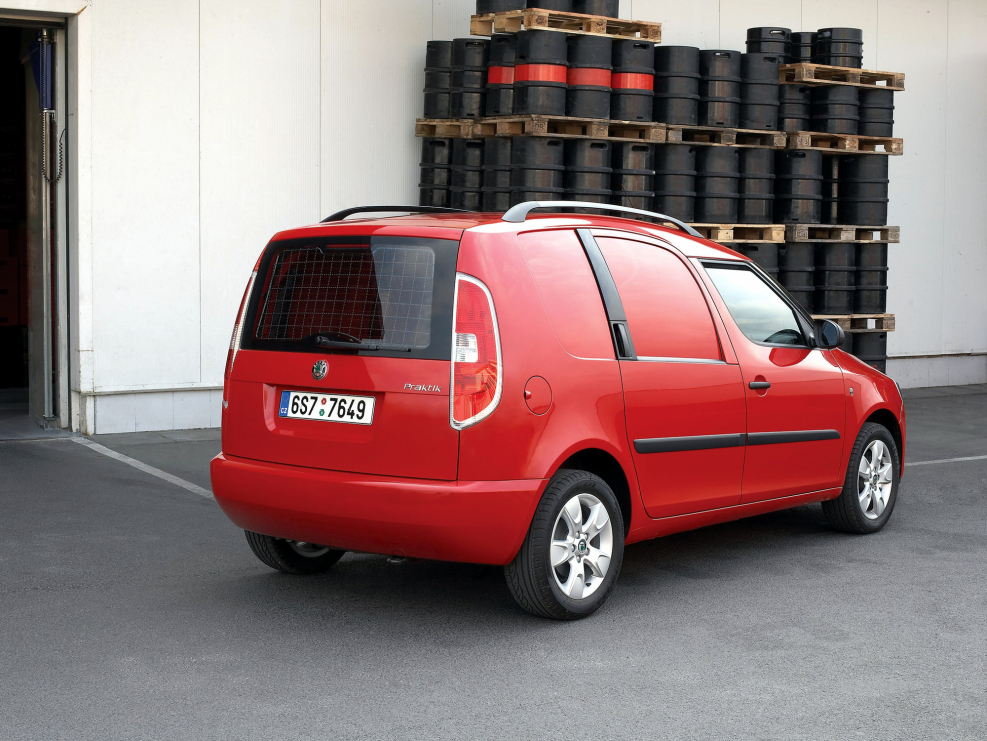 Skoda Praktik фургон