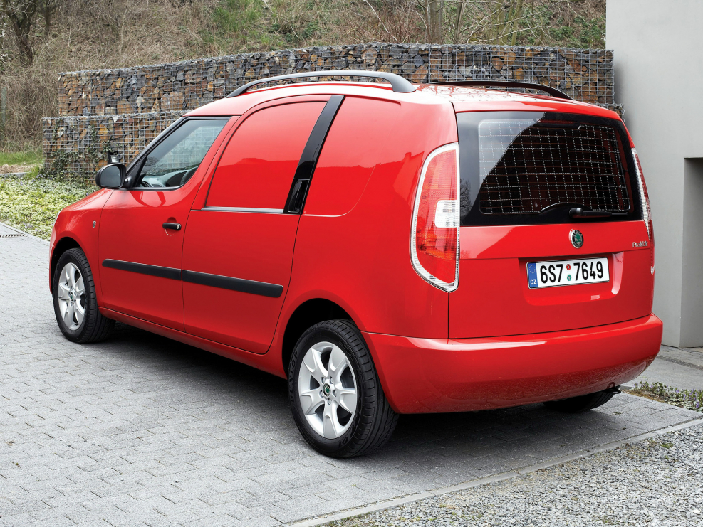 Skoda Praktik фургон