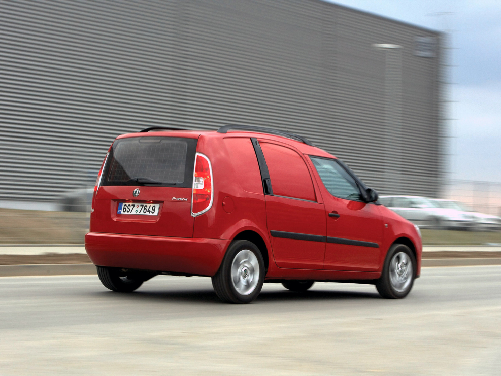 Skoda Praktik фургон