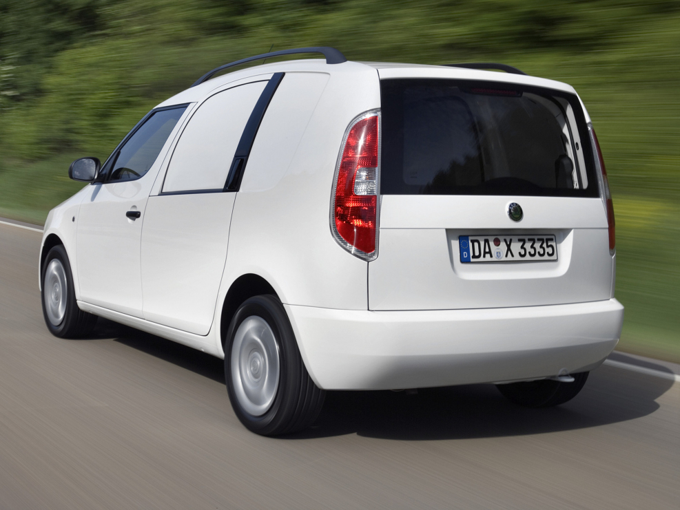 Skoda Praktik фургон