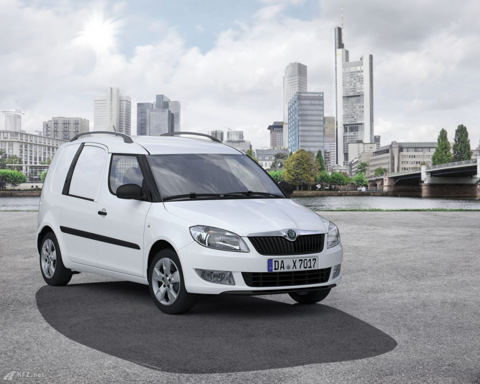 Skoda Praktik фургон