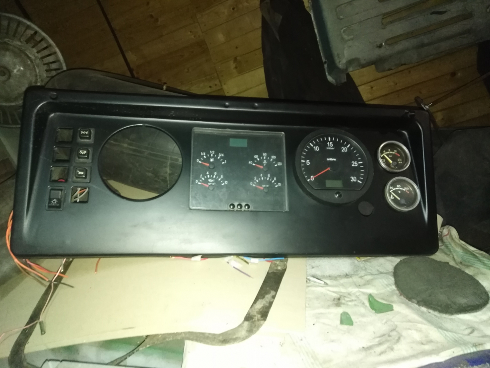 КАМАЗ 65117 панель управления