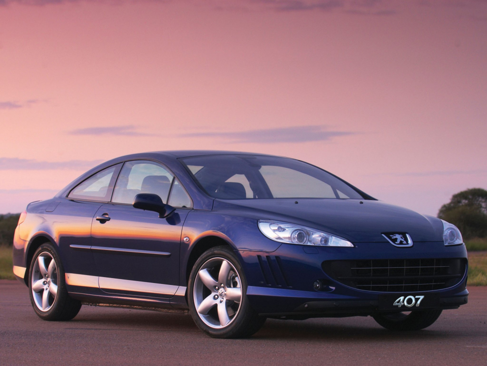 Peugeot 407 спереди