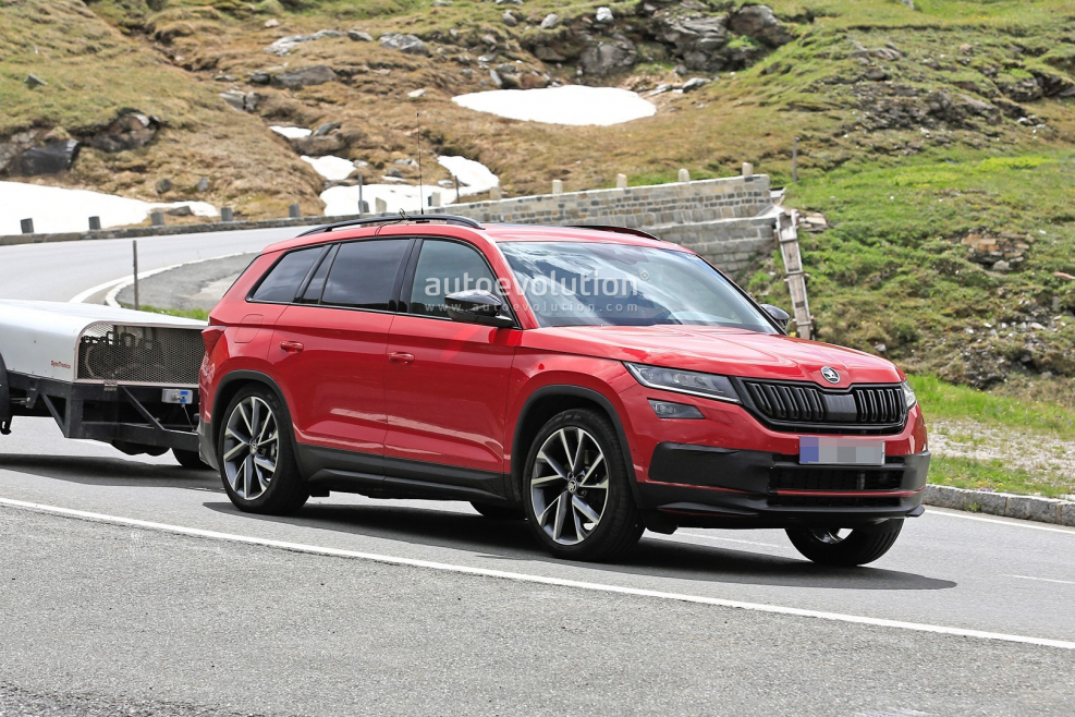 Skoda Kodiaq RS Red