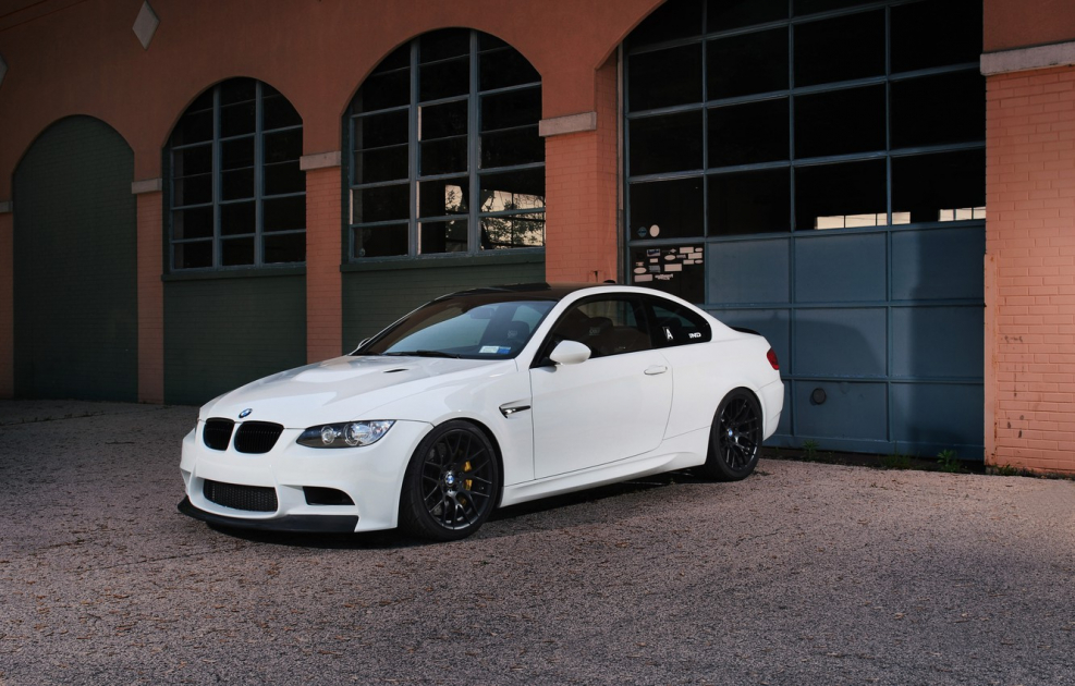 BMW m3 e92 Coupe White