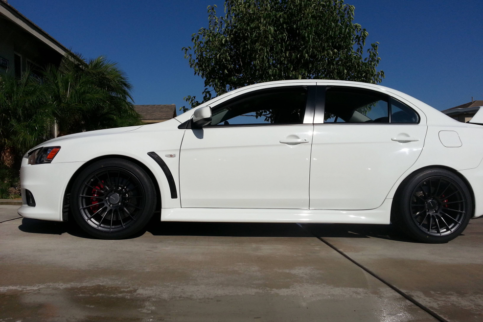 Enkei EVO X Grey painted
