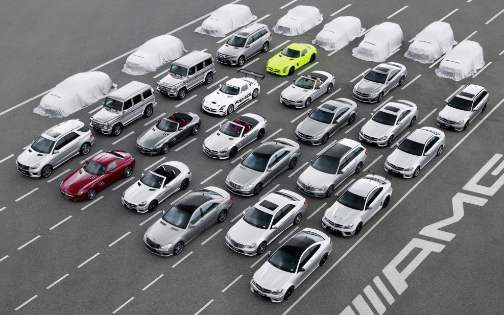 Мерседес AMG Модельный ряд