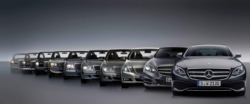 Mercedes e class поколения