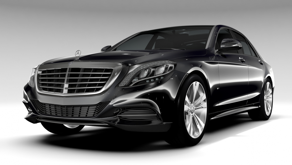 Mercedes-Benz w222 3d model